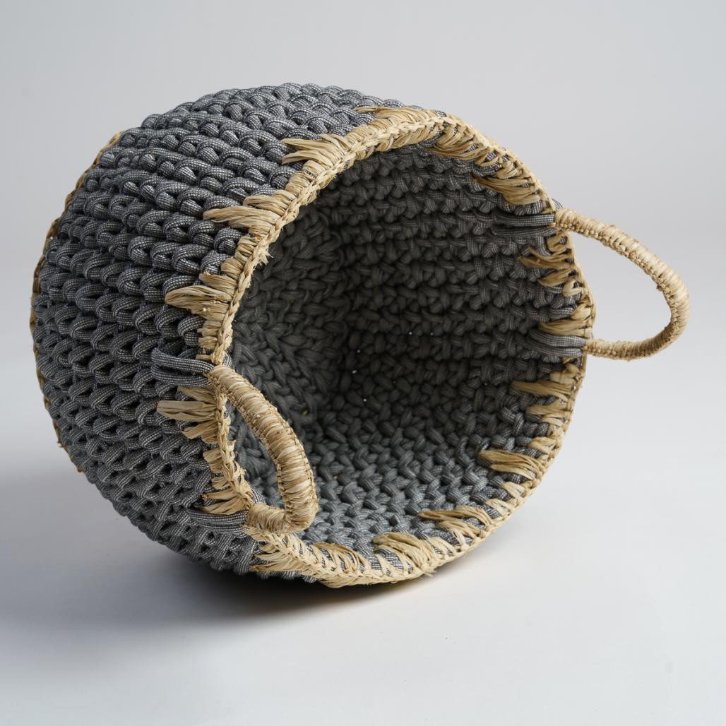 Cesta de cuerda L Eika