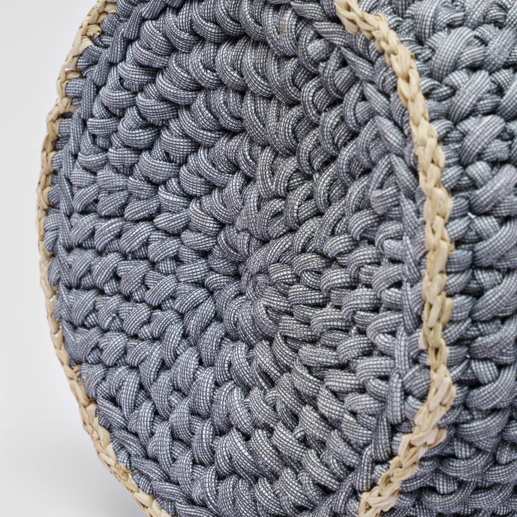 Cesta de cuerda L Eika