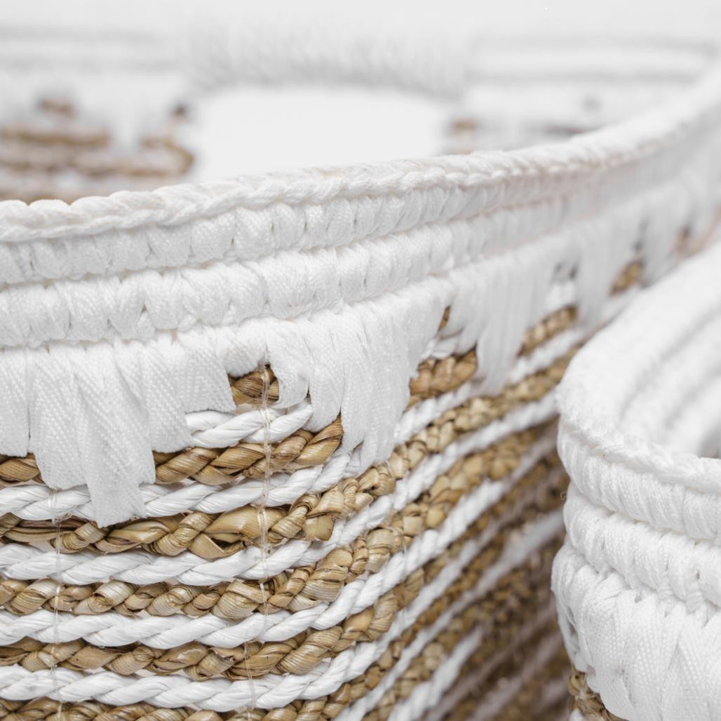 Juego de 2 cestas rectangulares XL-M Caty