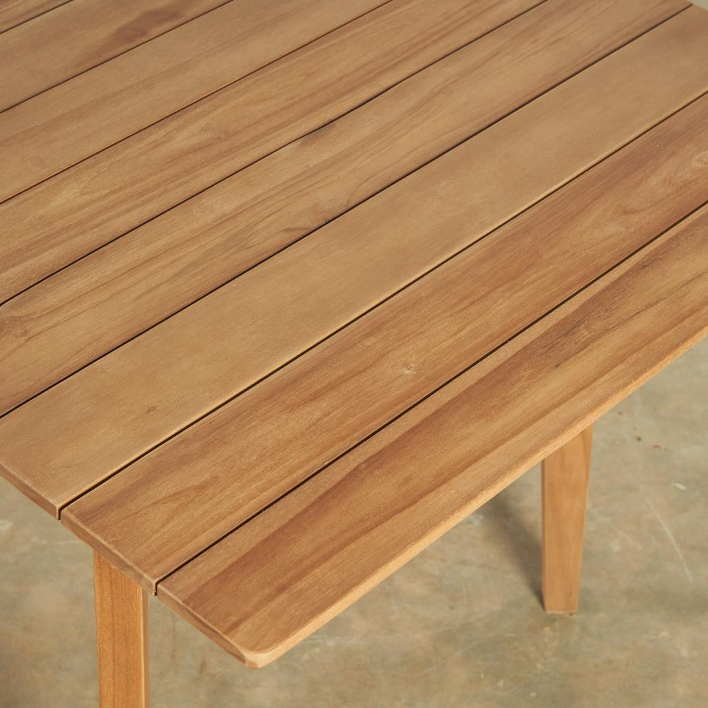 Mesa de jardà­n de teca 180 cm Kino