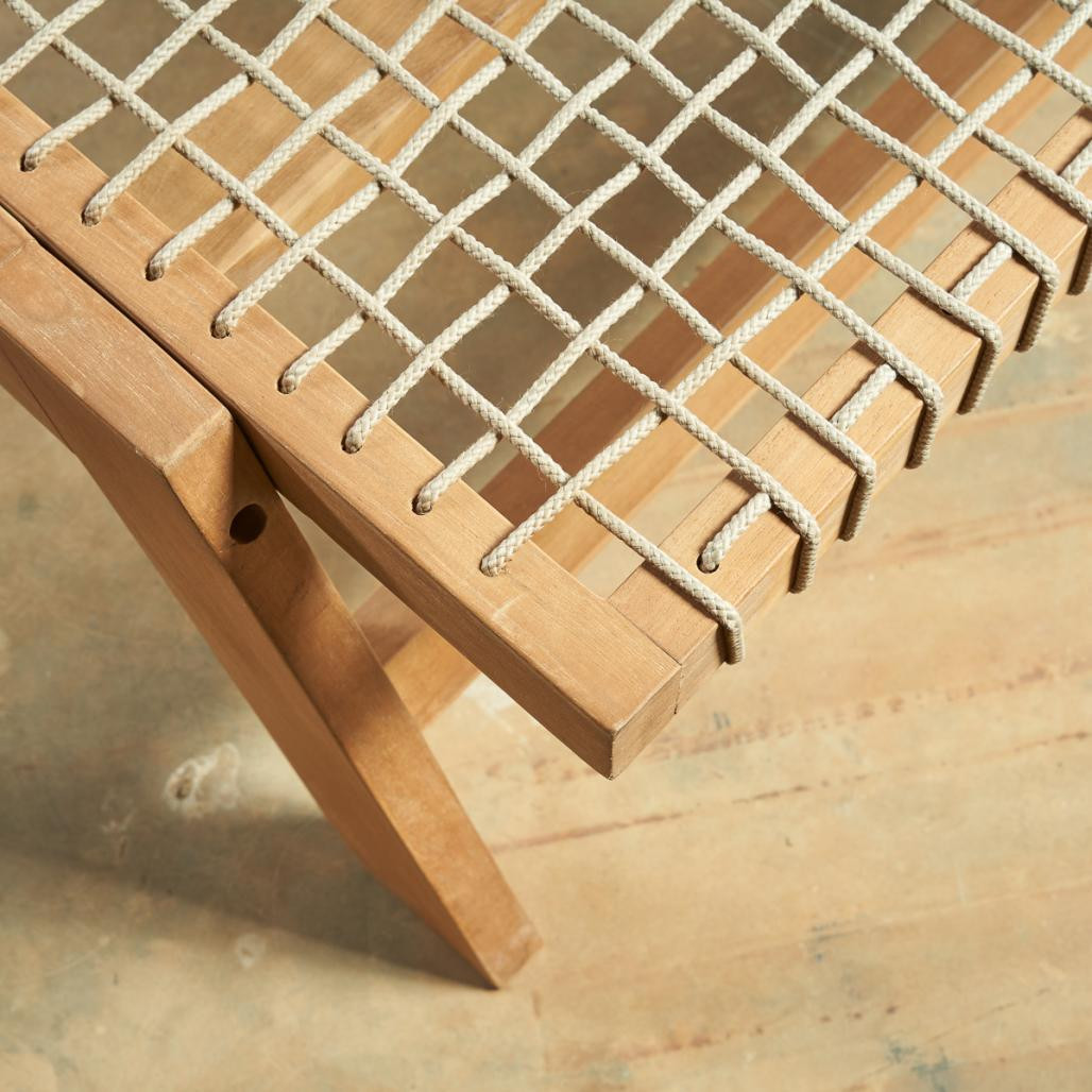 Tumbona de teca maciza Fabio Tumbona de teca maciza Fabio