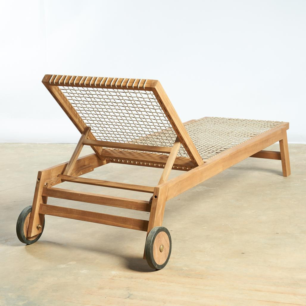 Tumbona de teca maciza Fabio Tumbona de teca maciza Fabio