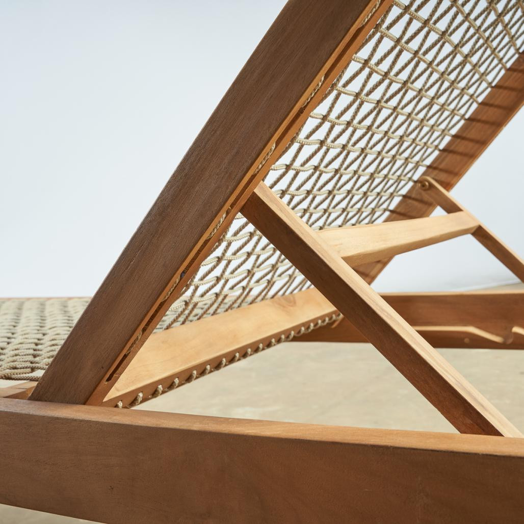 Tumbona de teca maciza Fabio Tumbona de teca maciza Fabio