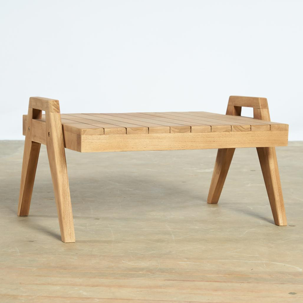 Mesita de jardàn de teca maciza Axel Mesita de jardàn de teca maciza Axel