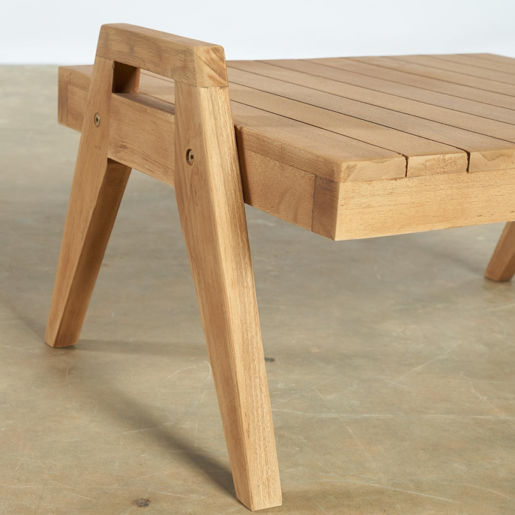 Mesita de jardàn de teca maciza Axel Mesita de jardàn de teca maciza Axel