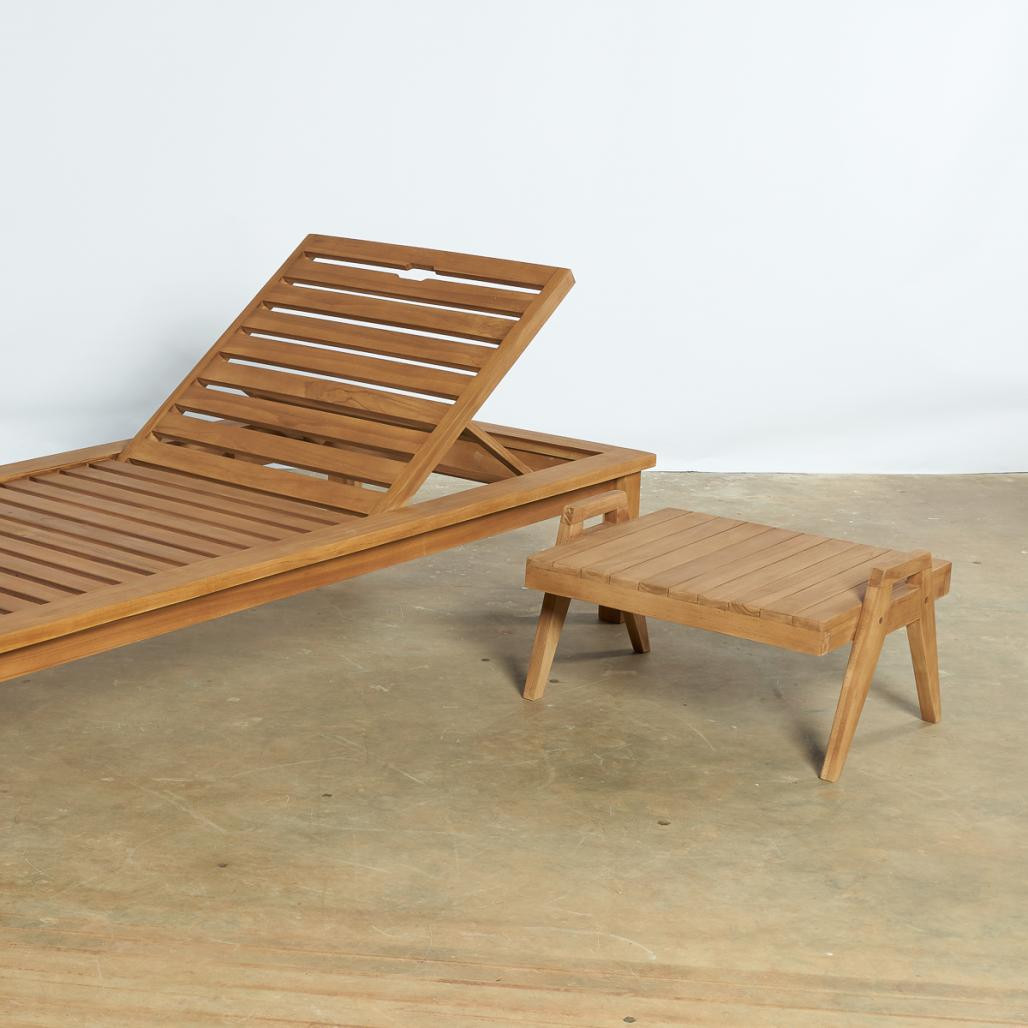 Mesita de jardàn de teca maciza Axel Mesita de jardàn de teca maciza Axel