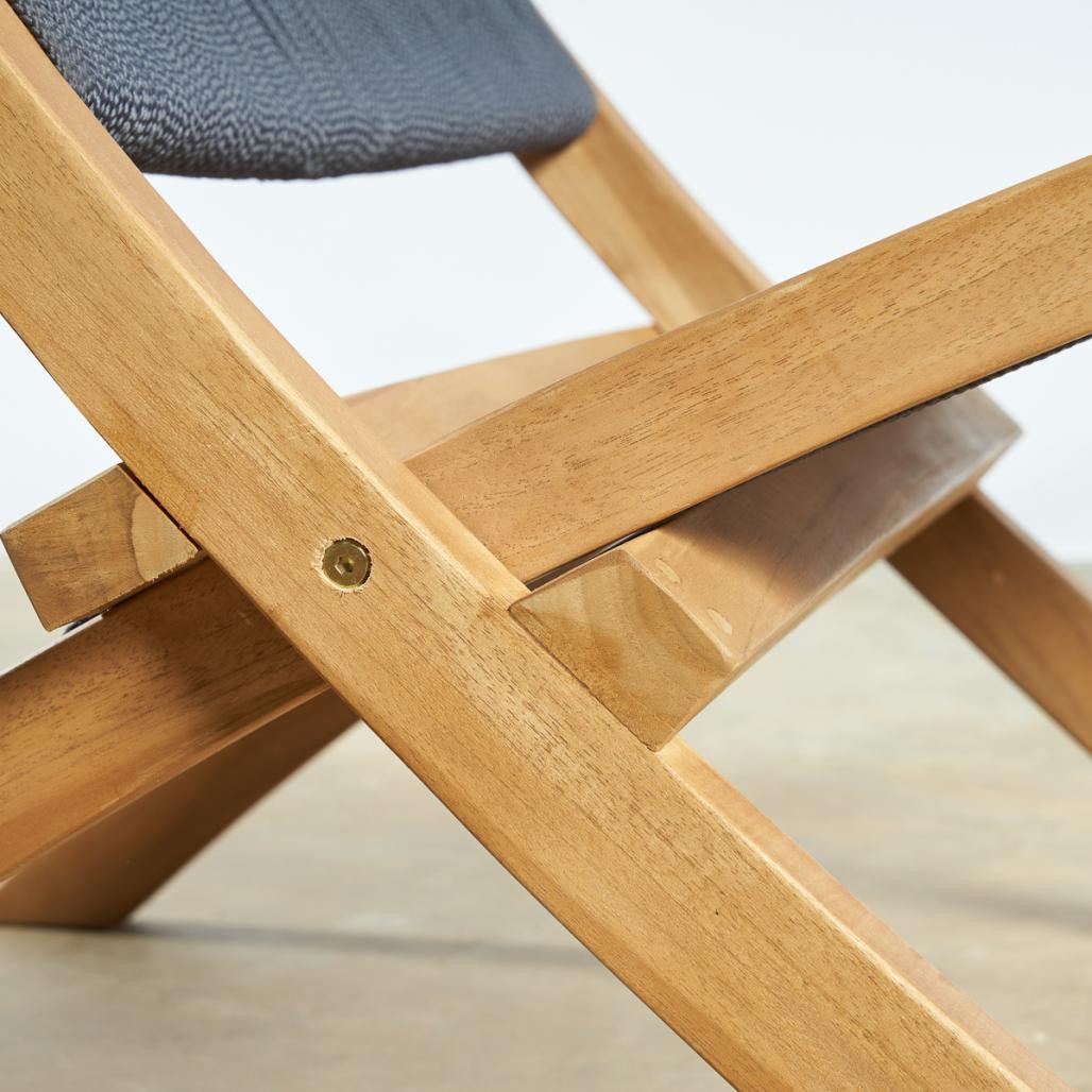 Sillón de jardàn lounge de cuerda gris oscuro Jala Sillón de jardàn lounge de cuerda gris oscuro Jala