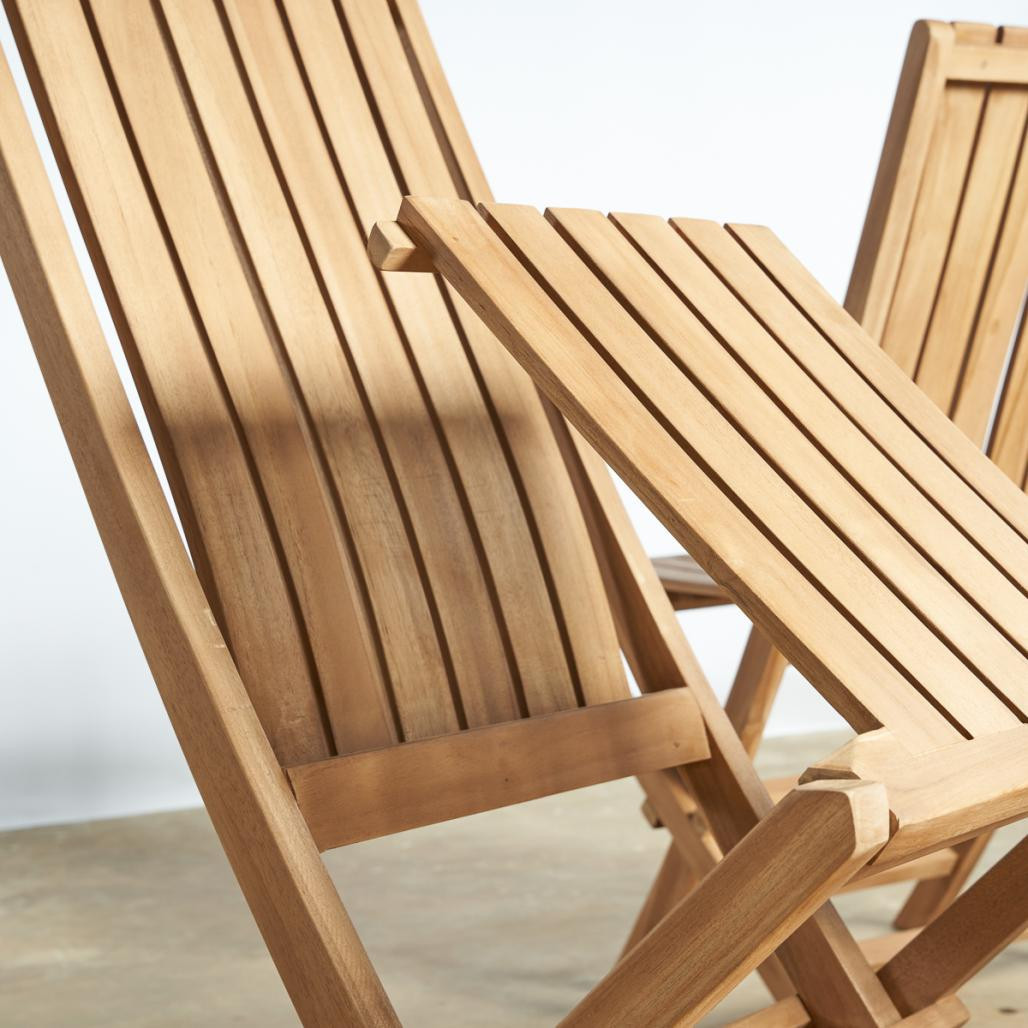 Ensemble table extensible de jardin et 8 chaises pliantes Ensemble table extensible de jardin et 8 chaises pliantes