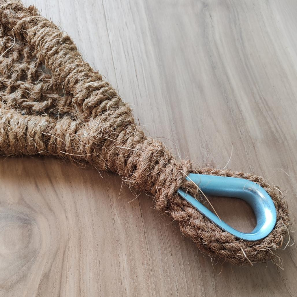 Vela de sombra de coco triangular 3,5 x 3,5m