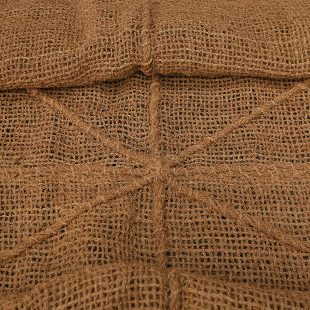 Vela de sombra de fibra de coco para colgar 3x5m Vela de sombra de fibra de coco para colgar 3x5m