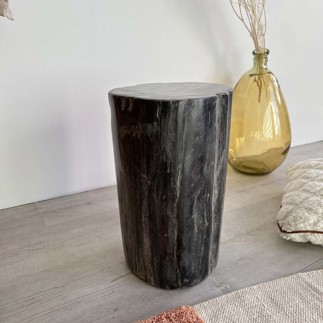 TABURETE de diseño MADERA PETRIFICADA TABURETE de diseño MADERA PETRIFICADA