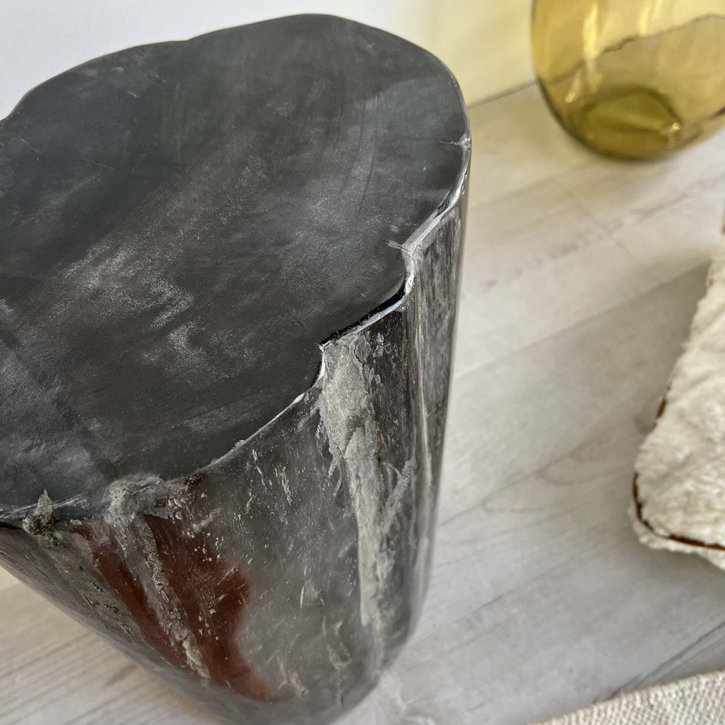 TABURETE de diseño MADERA PETRIFICADA TABURETE de diseño MADERA PETRIFICADA