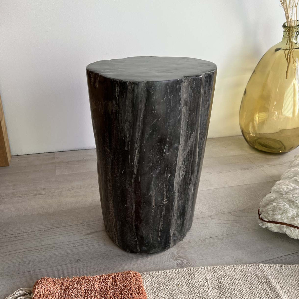 TABURETE de diseño MADERA PETRIFICADA TABURETE de diseño MADERA PETRIFICADA