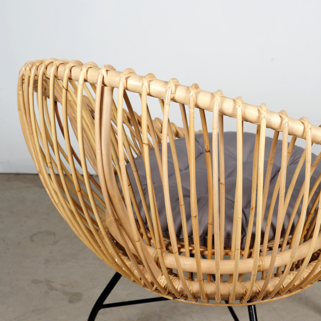 Sillón de jardí­n en ratán Eloise