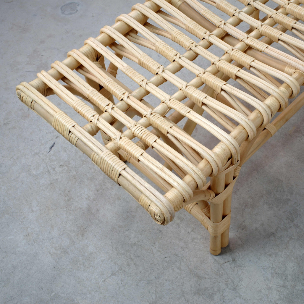 Sofá de jardí­n en ratán Timano