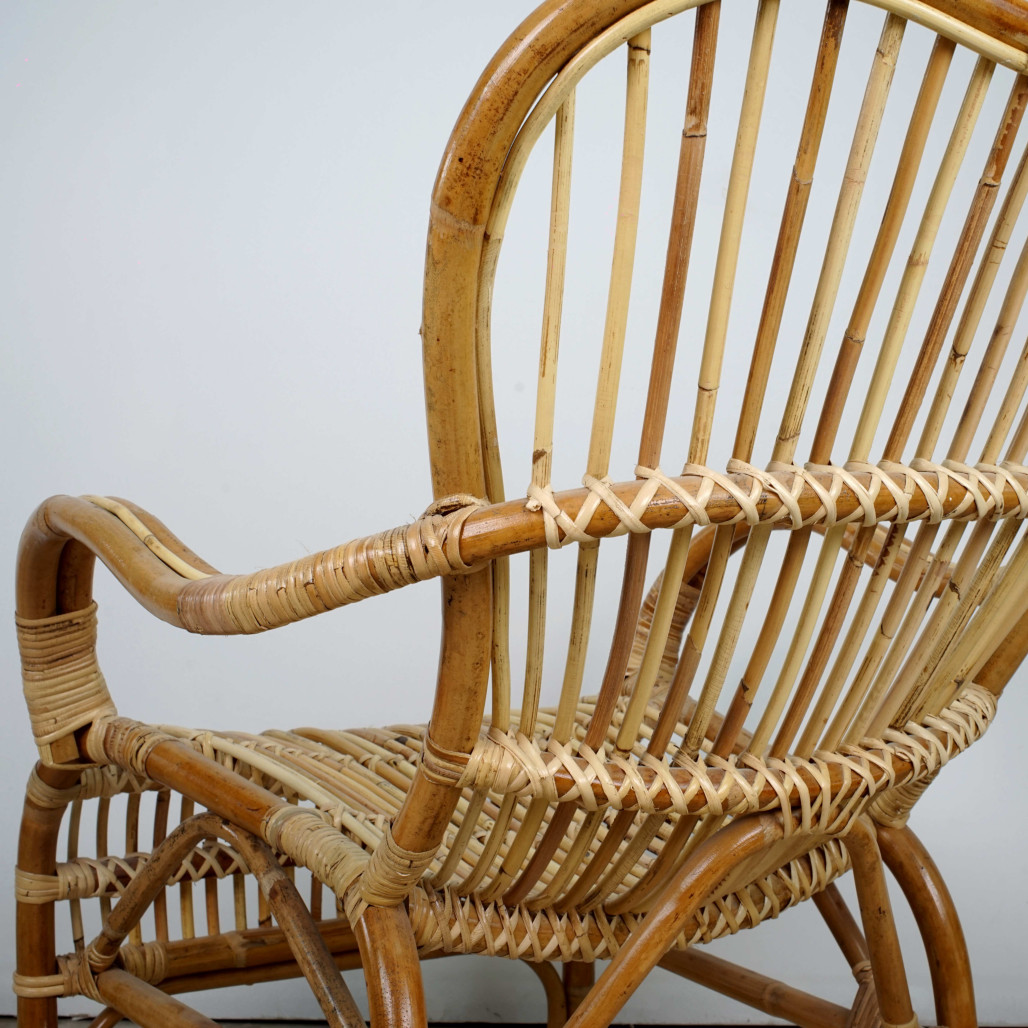 Sillón de jardí­n en ratán Kiran