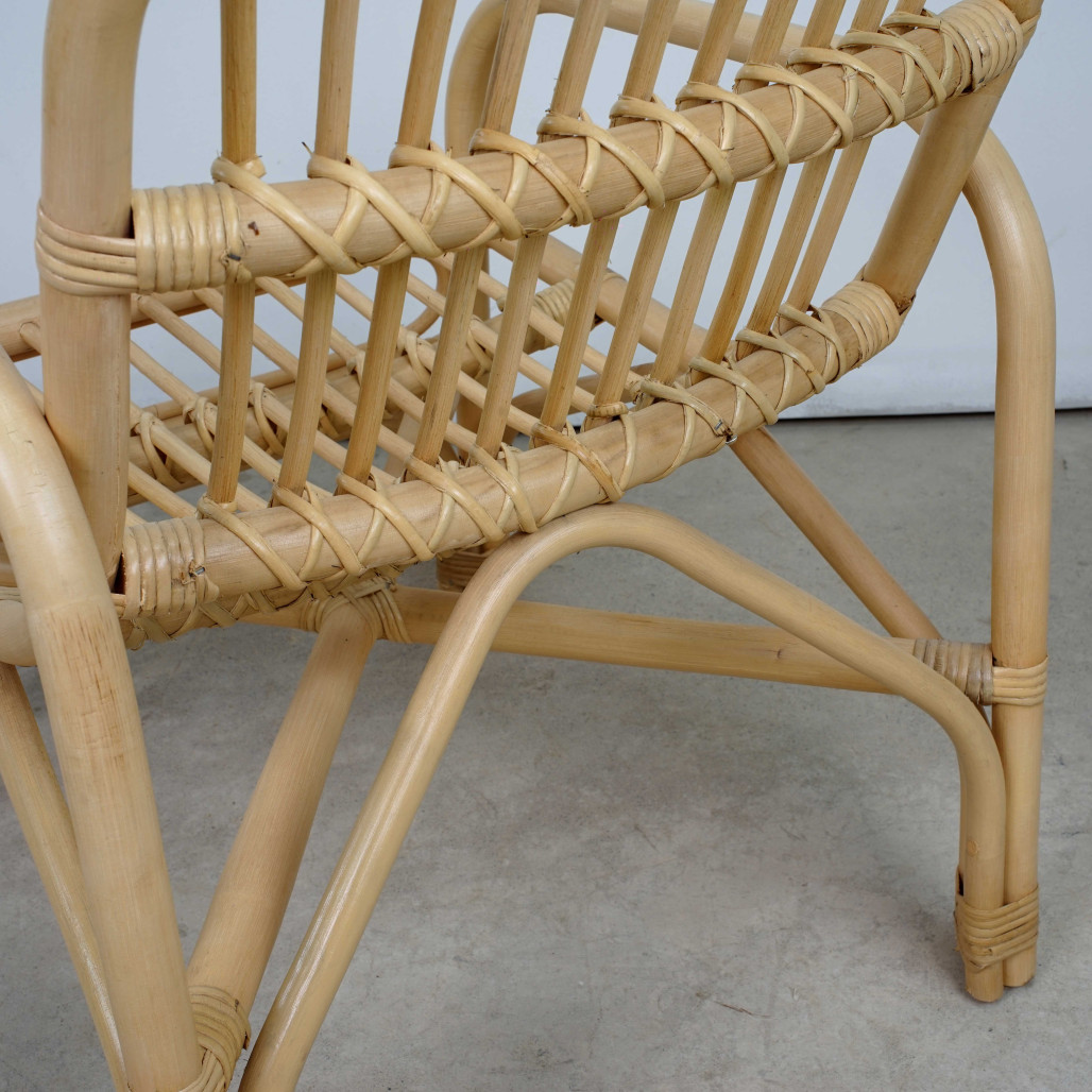 Sillón infantil de jardí­n en ratán Luisa