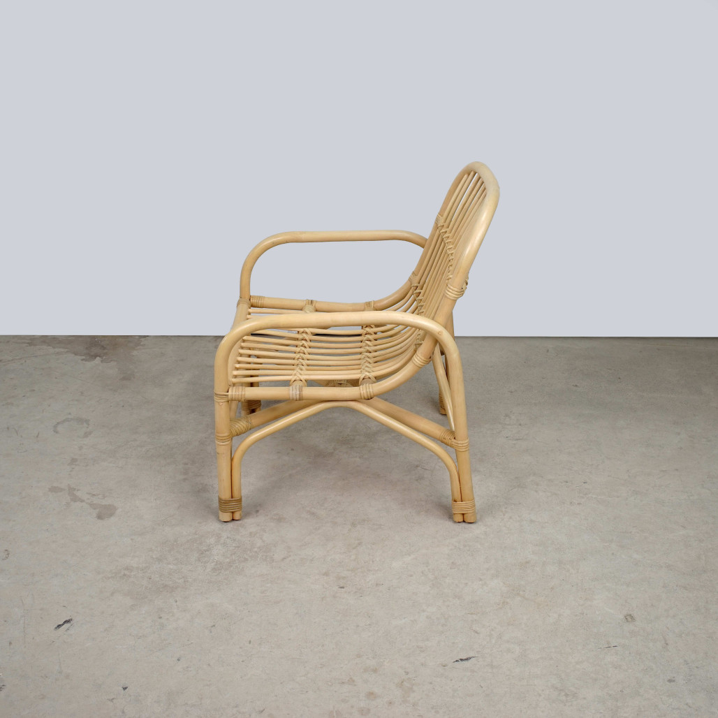 Sillón infantil de jardí­n en ratán Luisa