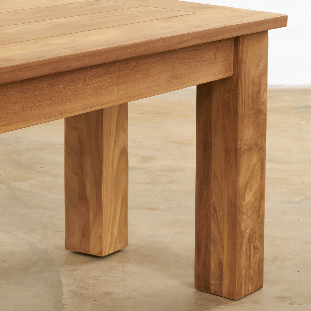 Banco de jardín de teca maciza Matado 130 cm Banco de jardín de teca maciza Matado 130 cm