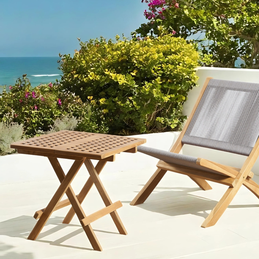 Mesa de centro plegable de jardín - Wanda Collection Mesa de centro plegable de jardín - Wanda Collection
