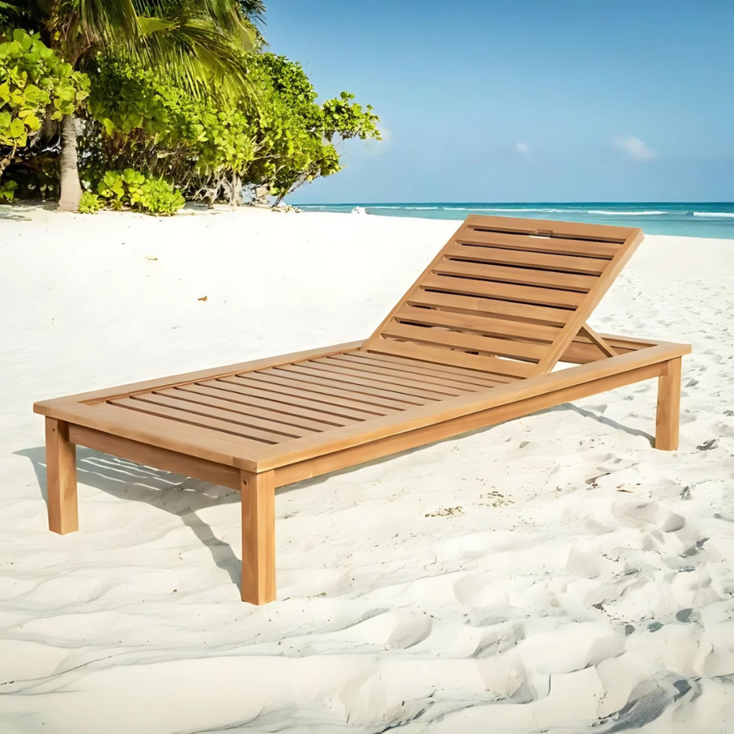 Tumbona de teca - Transat - Wanda collection