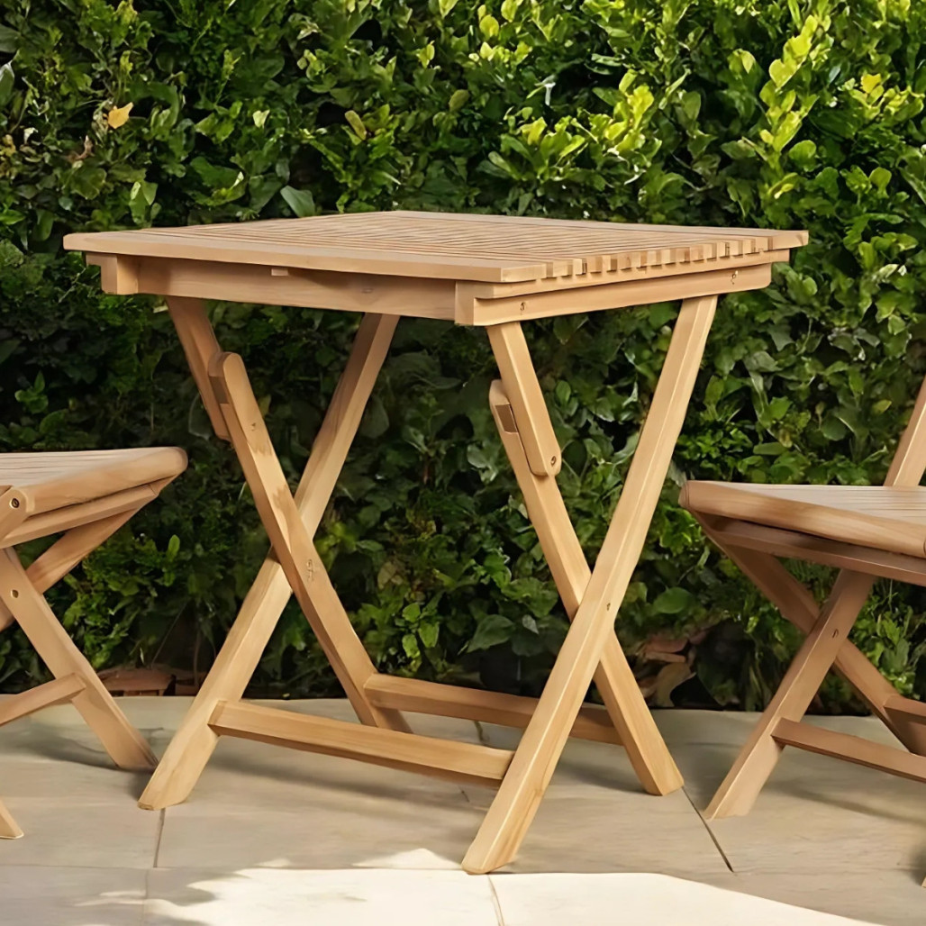 Mesa pliante de jardín 70 cm - Wanda Collection