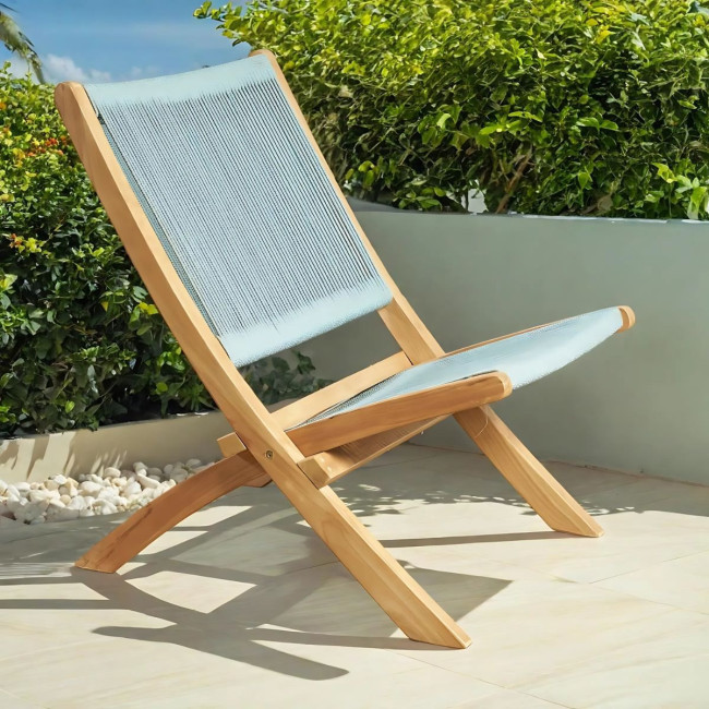 Sillón salón de jardín azul - Wanda collection