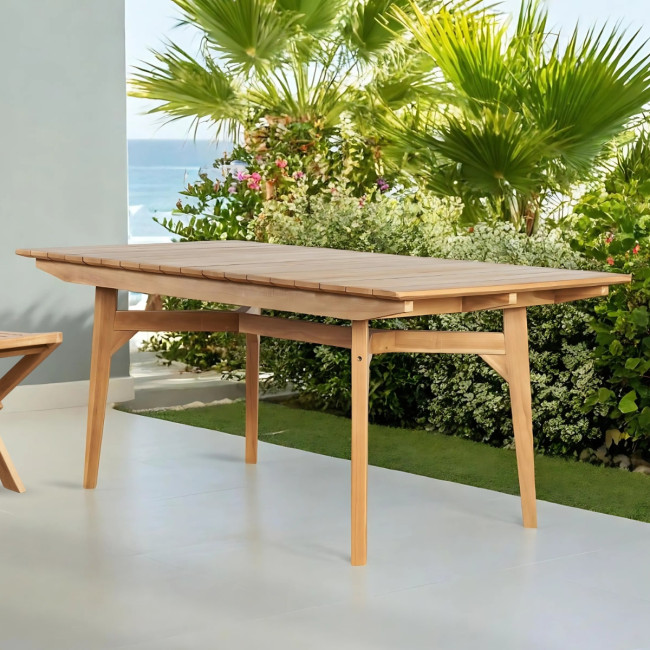Mesa de jardín en teck 180 cm - Wanda Collection
