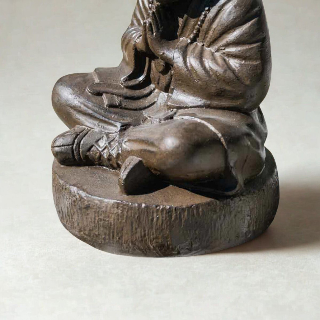 Estatua Monje Shaolin 40 cm | Decoración zen interior Estatua Monje Shaolin 40 cm | Decoración zen interior