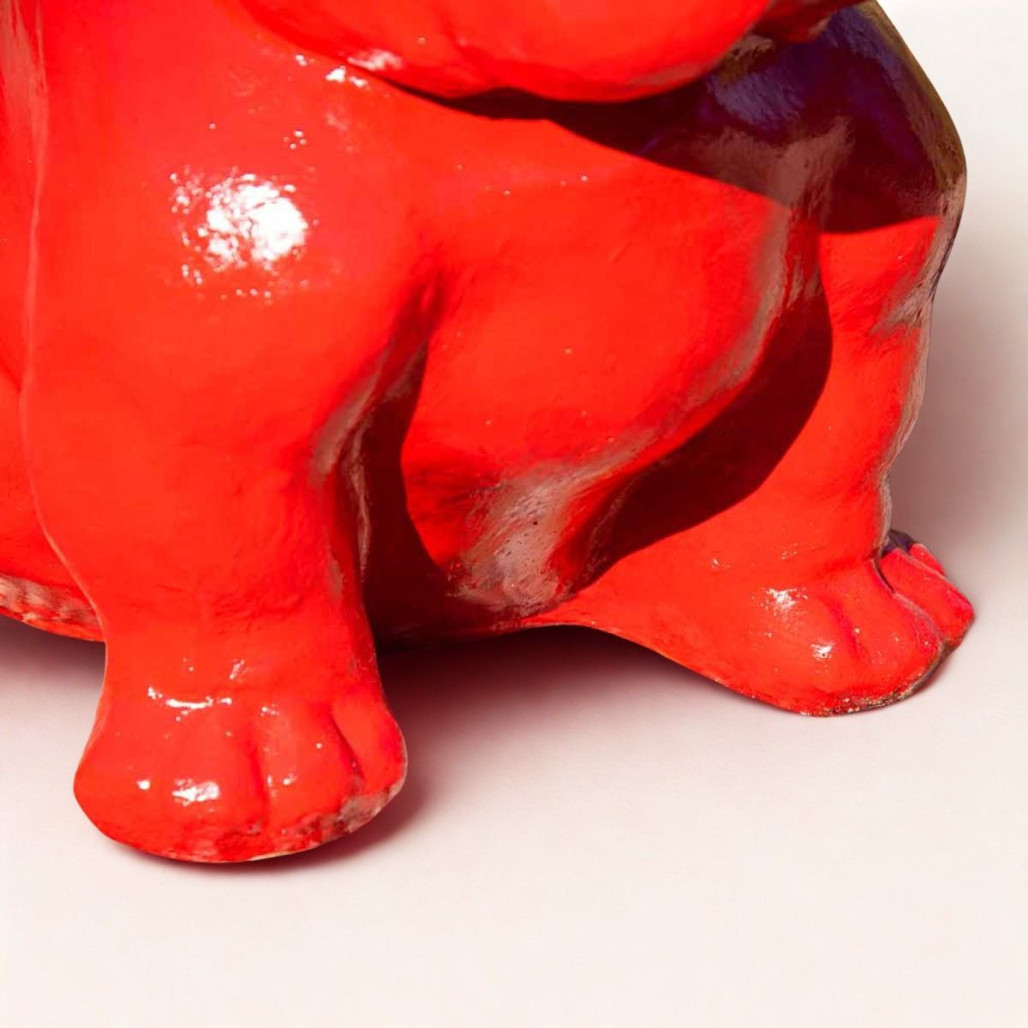 Estatua bulldog diseño 40 cm | Decoración interior moderna