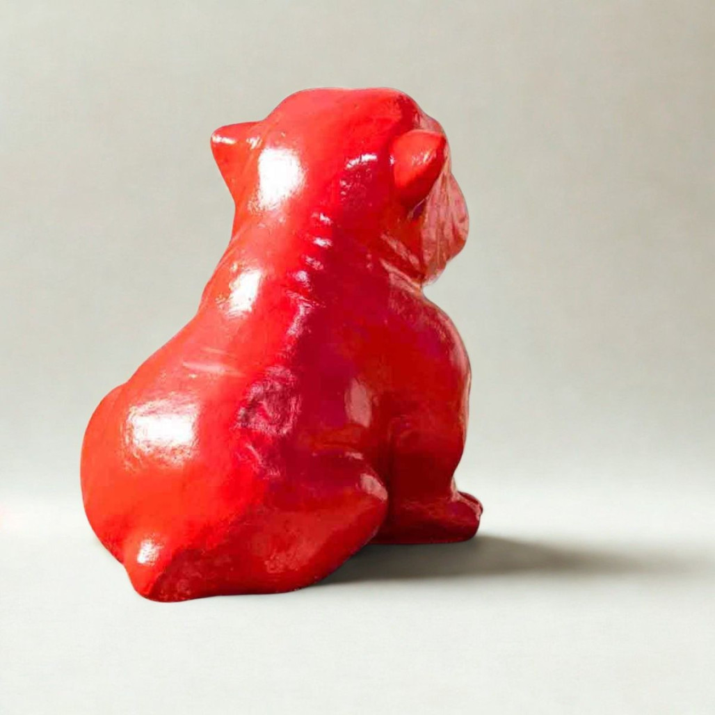 Estatua bulldog diseño 40 cm | Decoración interior moderna