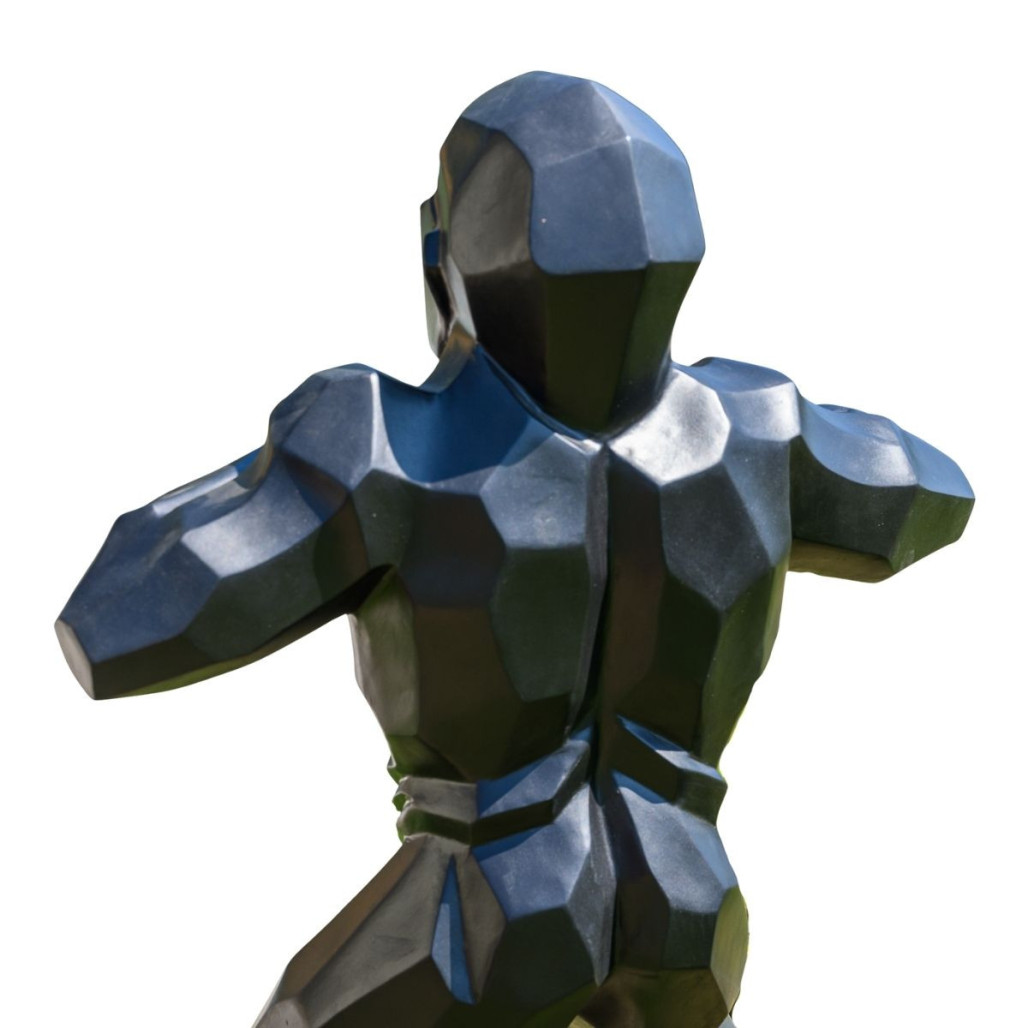 Escultura geométrica moderna | Decoración interior artística