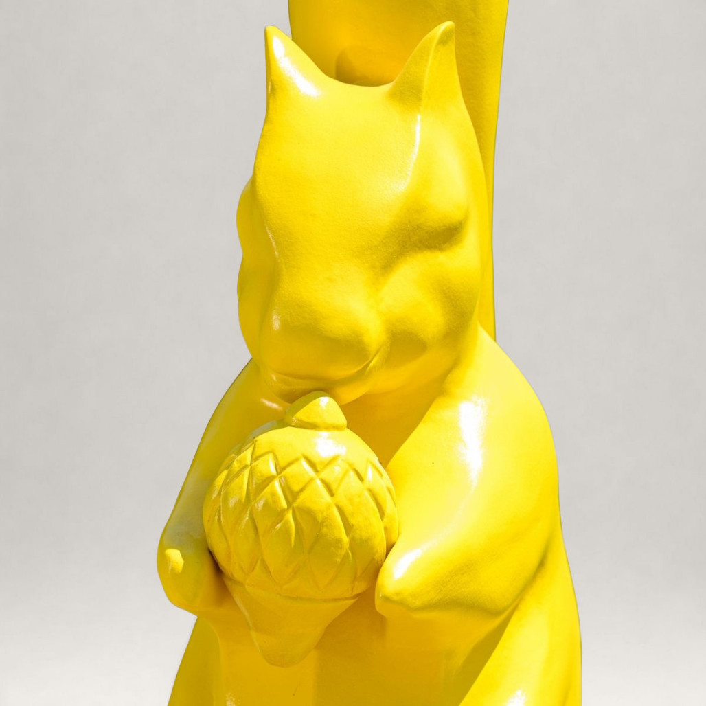 Estatua ardilla cemento | Decoración interior natural Estatua ardilla cemento | Decoración interior natural