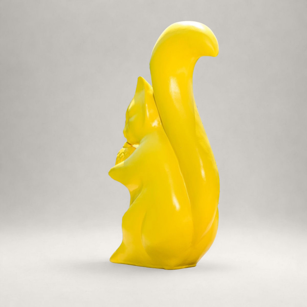 Estatua ardilla cemento | Decoración interior natural Estatua ardilla cemento | Decoración interior natural