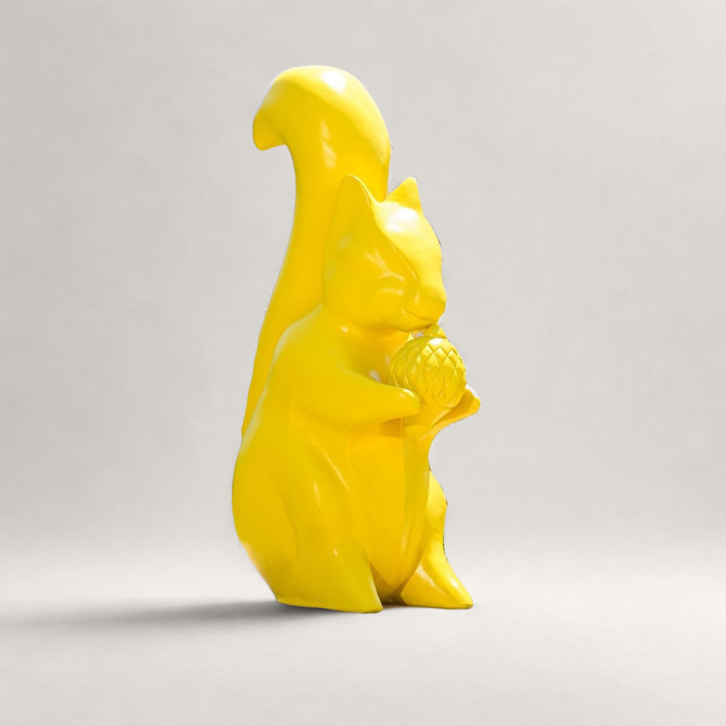 Estatua ardilla cemento | Decoración interior natural Estatua ardilla cemento | Decoración interior natural