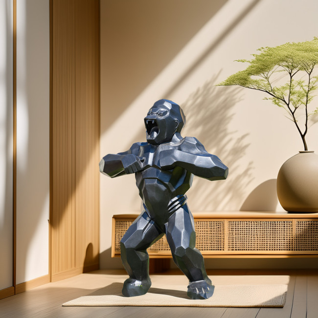 Escultura geométrica moderna | Decoración interior artística