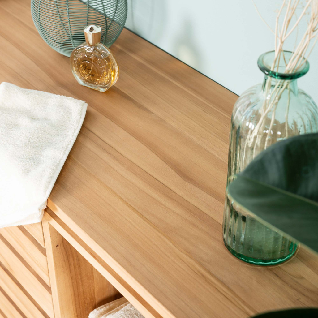 Comoda de baño de teca 120 cm l Wanda Collection Comoda de baño de teca 120 cm l Wanda Collection