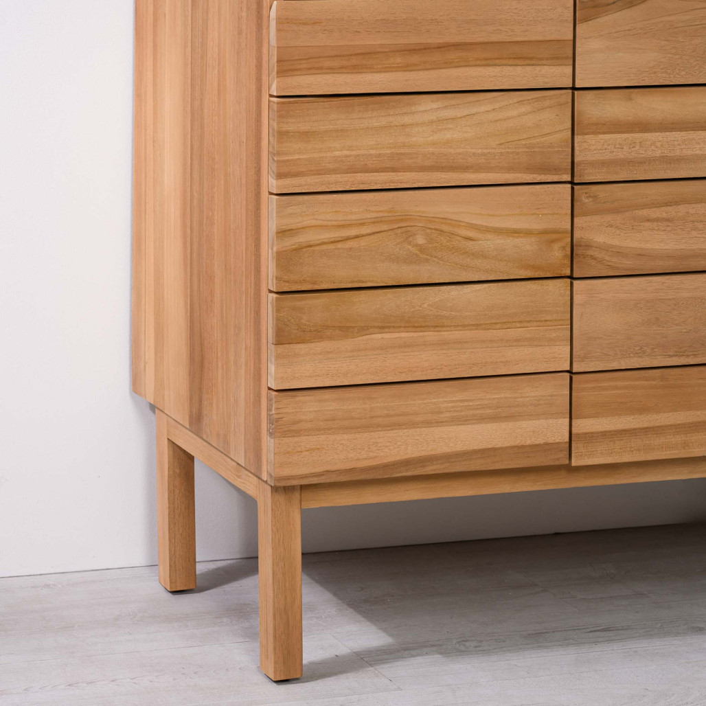 Mueble de teca maciza  para lavabo Ananta 120 cm - Cuarto de baño - Wanda collection