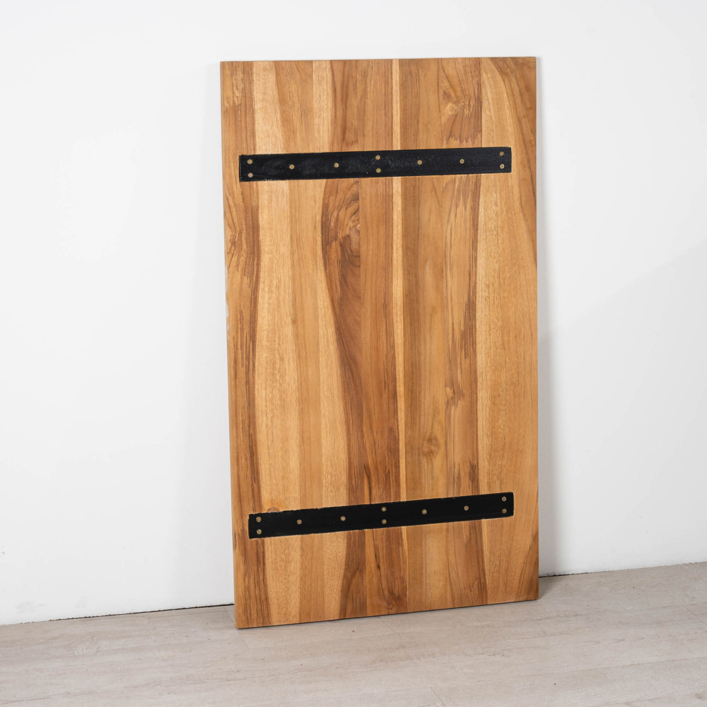 Mueble de baño de teca maciza para lavabo Ananta 80 cm - Baño - Wanda collection