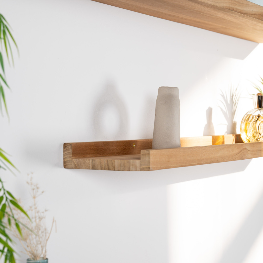 Balda Helvine de baño en teca maciza 90 cm Balda Helvine de baño en teca maciza 90 cm