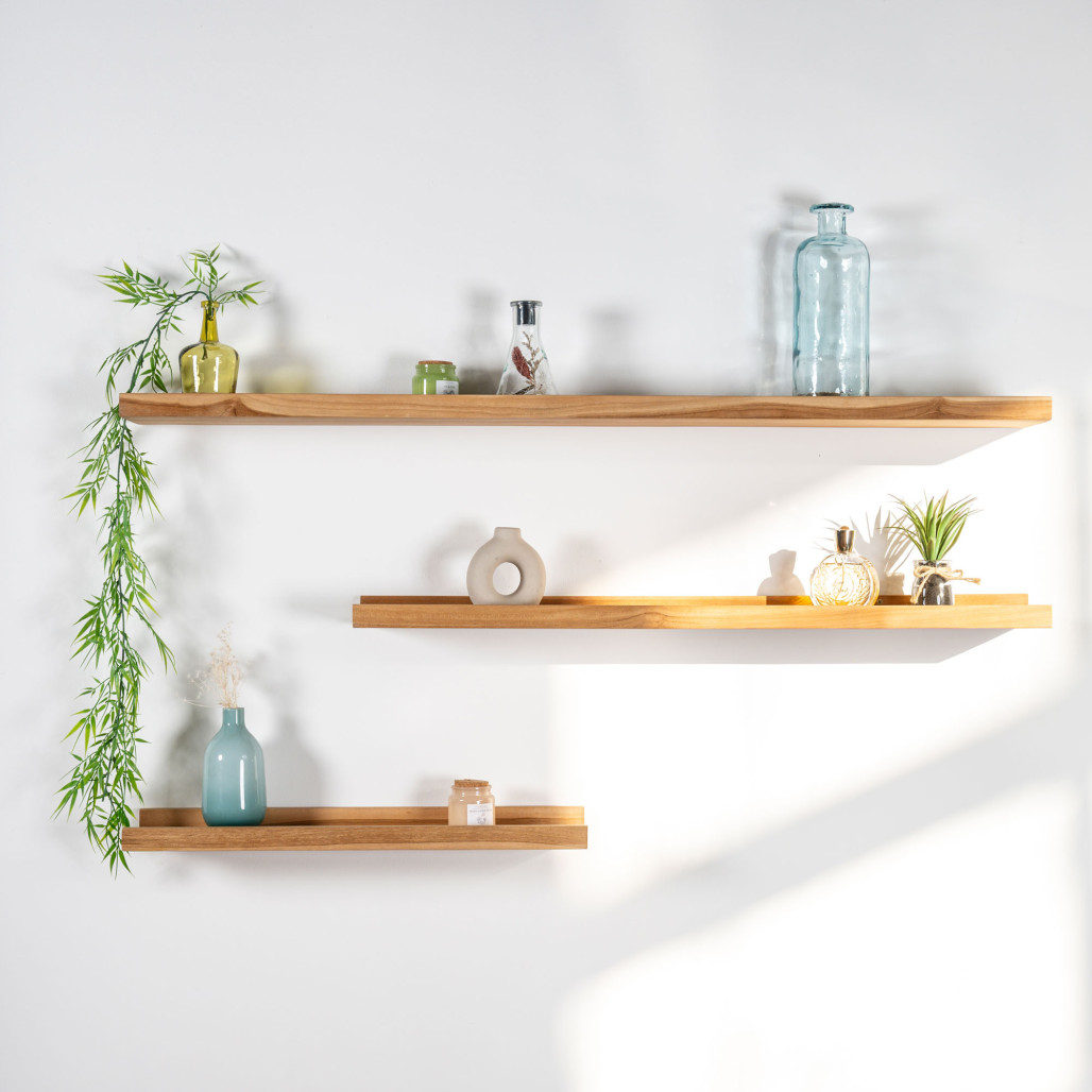 Balda Helvine de baño en teca maciza 90 cm Balda Helvine de baño en teca maciza 90 cm