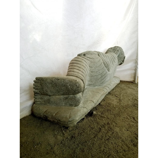 Buda tumbado estatua de piedra natural 1,20 m