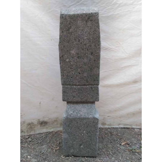 Estatua de piedra volcánica Isla de Pascua moái 60 cm