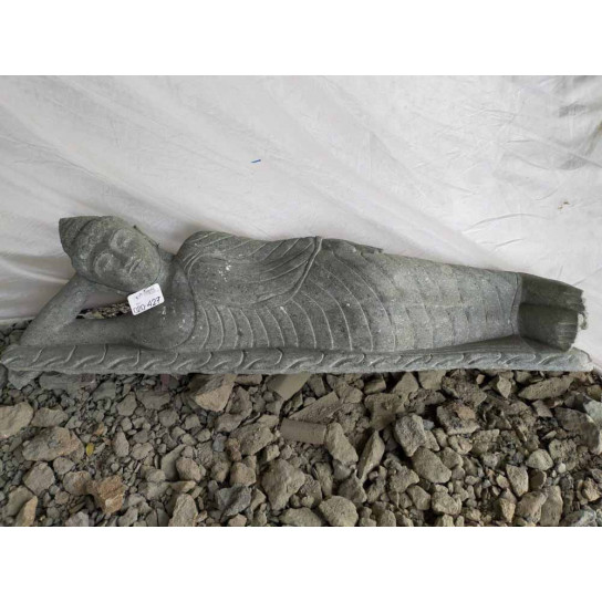 Estatua de jardín buda tumbado de piedra natural 150cm