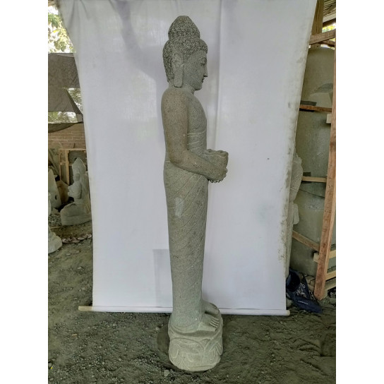 Estatua de piedra buda de pie 2 m