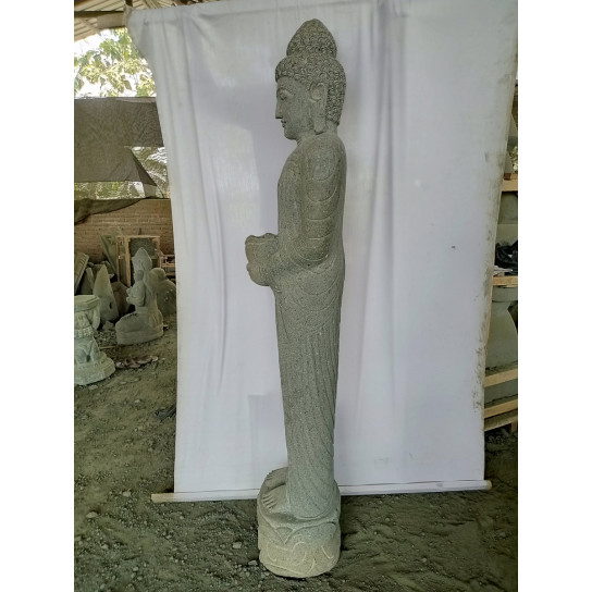Estatua de piedra buda de pie 2 m
