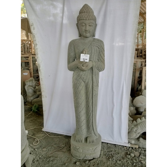 Estatua de piedra buda de pie chakra 2 m