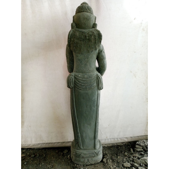 Estatua de piedra natural fuente diosa dewi 1,50 m