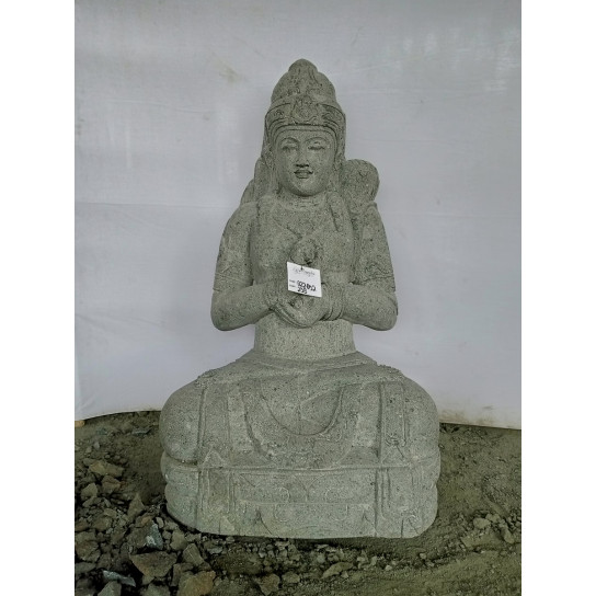 Estatua dios balinesa chakra exterior zen piedra natural 120 cm