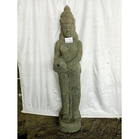 Estatua fuente diosa dewi de piedra natural 1,50 m